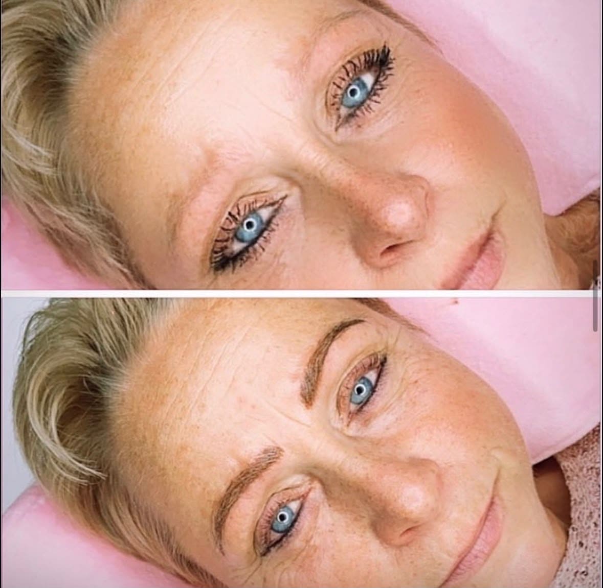 Powder Brows Vorher Nachher