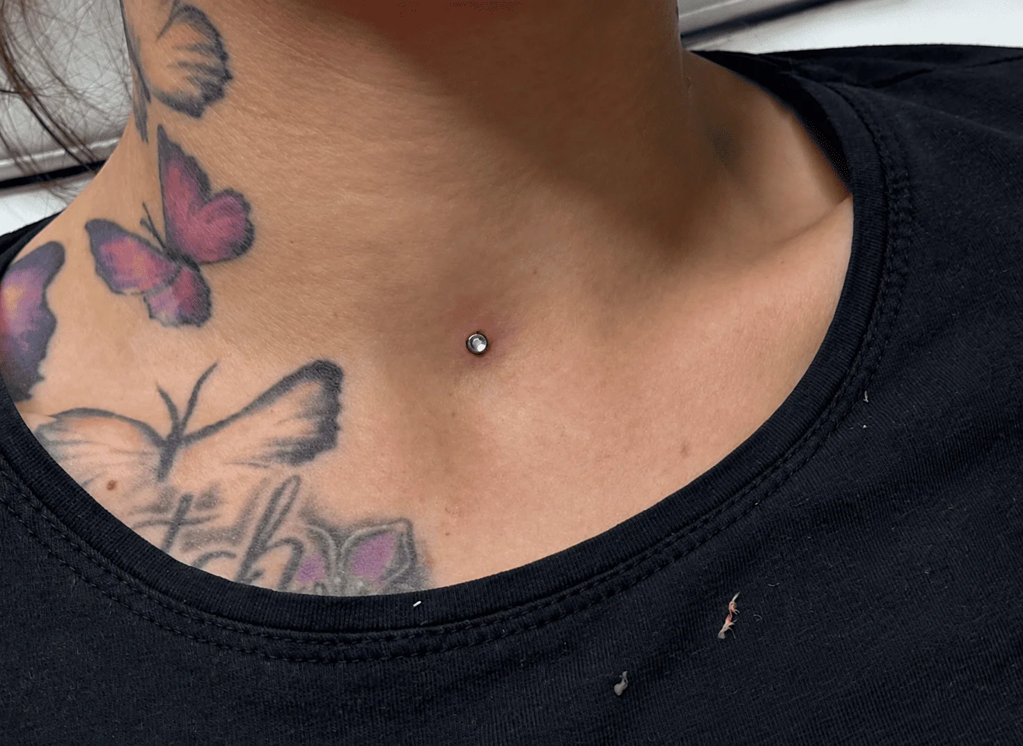 Bauchnabelpiercing bei Nana's Beautyservice Wolfsburg